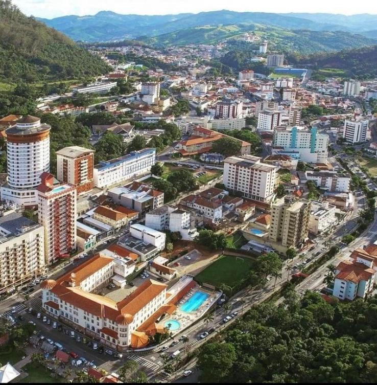 Apartmán Apartamento Aconchegante Centro Águas de Lindóia Exteriér fotografie